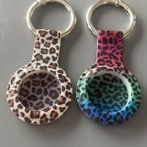 AirTags Case, Protective Sleeve Cover, Keychain AirTags Tracker,  Print